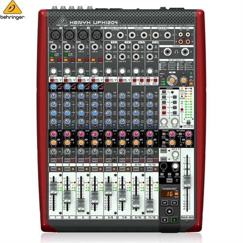 Mixer Behringer UFX1204